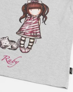 Enfant Santoro Gorjuss Fille^Pyjama Ruby Wild gris