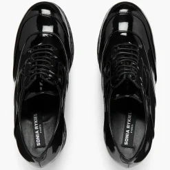 Femme Sonia Rykiel Richelieu^Richelieus en Cuir Anvillar noirs - Talon 11 cm