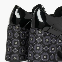 Femme Sonia Rykiel Richelieu^Richelieus en Cuir Anvillar noirs - Talon 11 cm