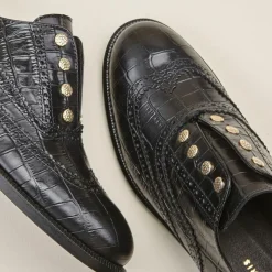 Femme Cosmoparis Derbies^Richelieus en Cuir Esoline noires