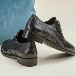 Femme Cosmoparis Derbies^Richelieus en Cuir Esoline noires