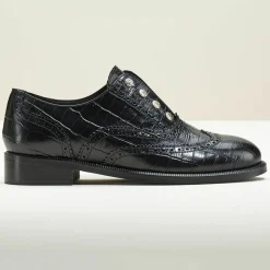 Femme Cosmoparis Derbies^Richelieus en Cuir Esoline noires