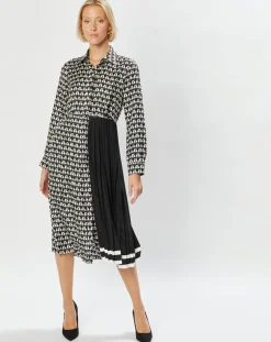 Robe 100% Soie Pevera noire-MaxMara