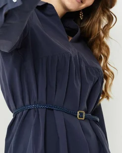 Robe Albane bleu marine-See u Soon Clearance