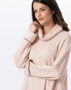 Robe Alpaga beige rose-Le Chat Best