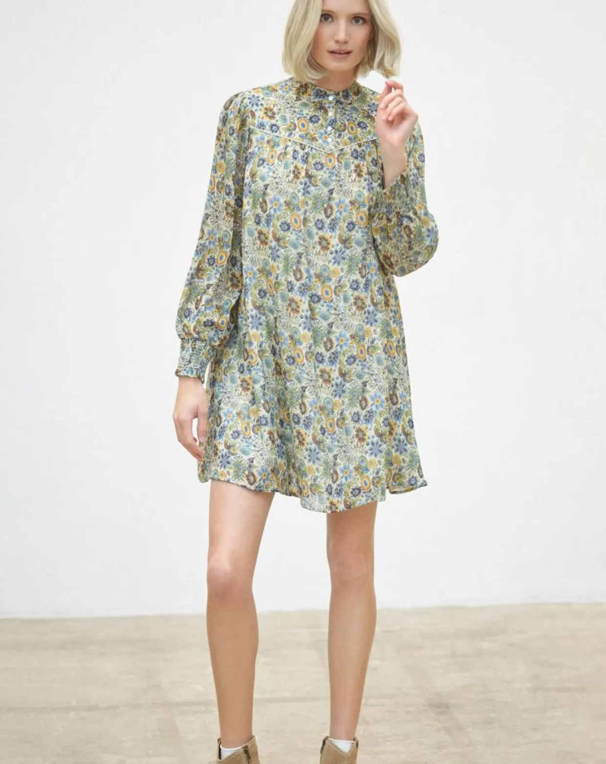 Femme Caroll Robes^Robe Anderson imprimée paille