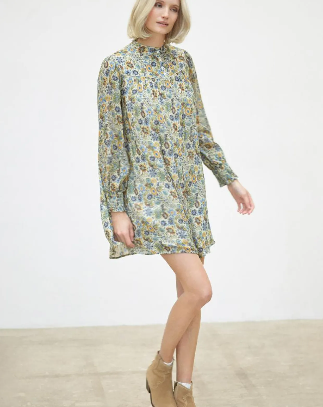 Femme Caroll Robes^Robe Anderson imprimée paille