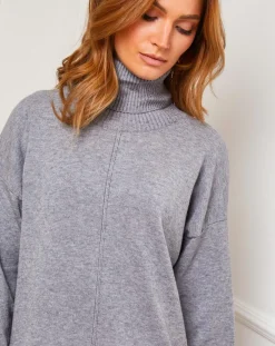 Femme Fleur de cachemire Robes^Robe Anna grise