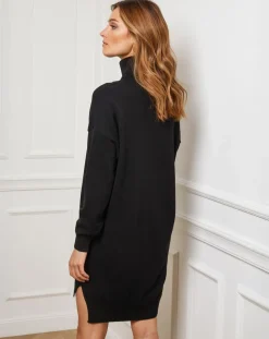 Femme Fleur de cachemire Robes^Robe Anna noire