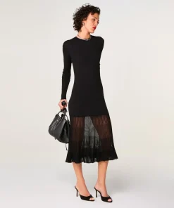 Femme Rodier Robes^Robe Anne-Karine noire