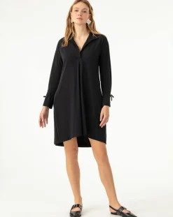Robe Anthea noire-Indies
