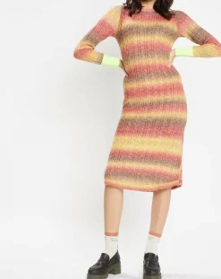 Robe Arc-en-ciel multicolore-Manoush
