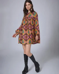 Femme Manoush Robes^Robe Babydoll Jaipur unique multicolore