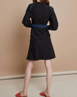 Femme Mare di Latte Robes^Robe Bali noire