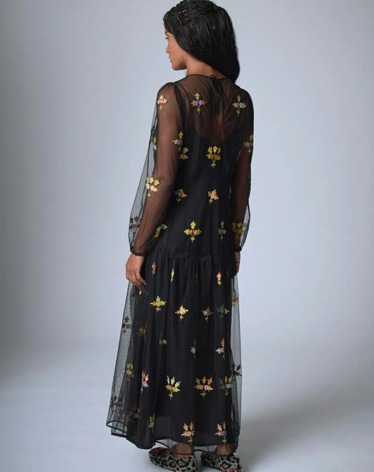 Femme Manoush Robes^Robe Bloom Romance noire