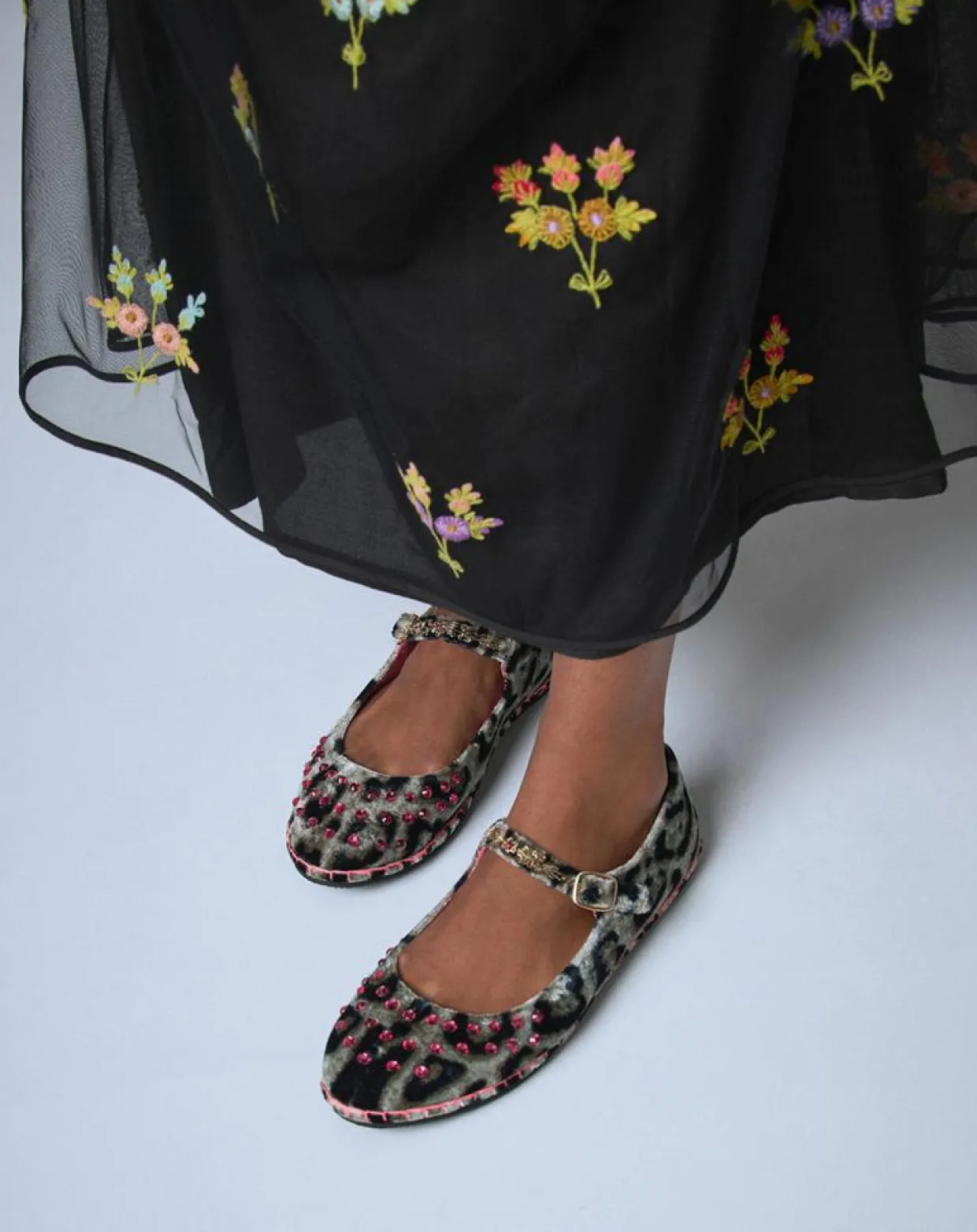 Femme Manoush Robes^Robe Bloom Romance noire