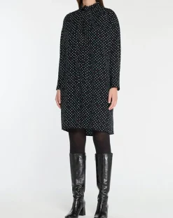 Robe Brama cravate noire-Jodhpur Best