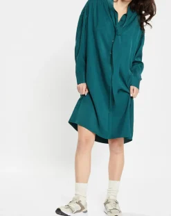 Femme Jodhpur Robes^Robe Brama cravate vert moyen