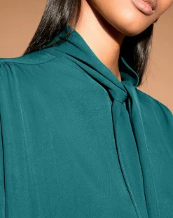 Femme Jodhpur Robes^Robe Brama cravate vert moyen