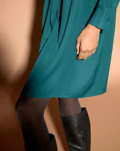 Femme Jodhpur Robes^Robe Brama cravate vert moyen
