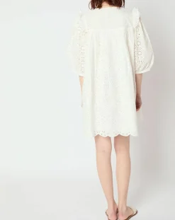 Femme Manoush Robes^Robe Broderie blanche
