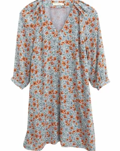 Femme See u Soon Robes^Robe Budapest imprimée bleue