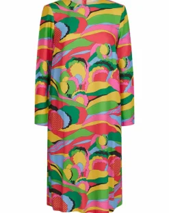 Femme Manoush Robes^Robe Caftan Purple Country Pop fluo