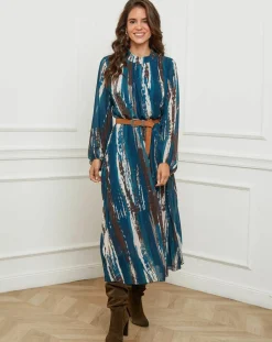 Robe Capucine bleue-L'Armoire de Suzette Hot