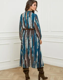 Robe Capucine bleue-L'Armoire de Suzette Hot