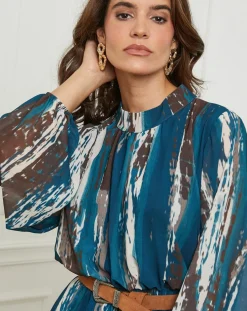 Robe Capucine bleue-L'Armoire de Suzette Hot