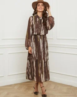 Robe Capucine choco-L'Armoire de Suzette Sale