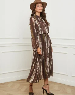 Robe Capucine choco-L'Armoire de Suzette Sale