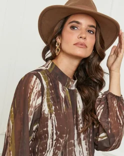 Robe Capucine choco-L'Armoire de Suzette Sale