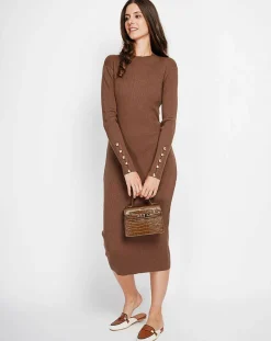 Femme Assuili Robes^Robe Cecile marron