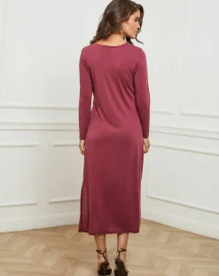 Robe Celeste bordeaux-L'Armoire de Suzette Online