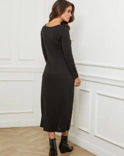 Robe Celeste noire-L'Armoire de Suzette Clearance