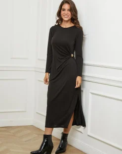 Robe Celeste noire-L'Armoire de Suzette Clearance