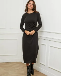 Robe Celeste noire-L'Armoire de Suzette Clearance