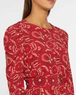 Femme Suncoo Robes^Robe Cennet imprimée rouge