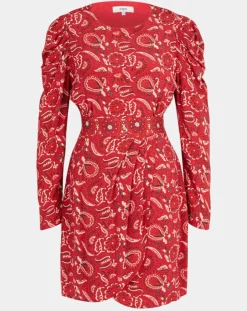 Femme Suncoo Robes^Robe Cennet imprimée rouge