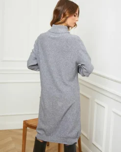 Robe Charlotte grise-Fleur de cachemire Online