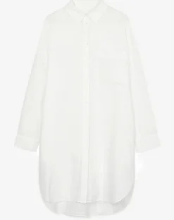 Robe chemise 100% Lin blanche-Marc O'Polo Sale