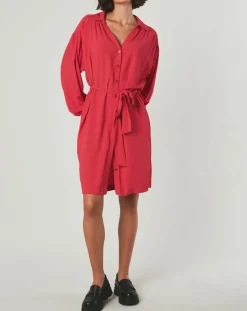 Robe courte Albane rose-Stella Forest Discount