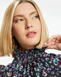 Robe courte et droite Cannelle imprimé fantaisie multicolore-Galeries Lafayette Clearance