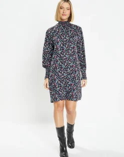 Robe courte et droite Cannelle imprimé fantaisie multicolore-Galeries Lafayette Clearance