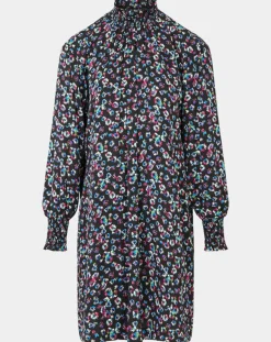 Robe courte et droite Cannelle imprimé fantaisie multicolore-Galeries Lafayette Clearance