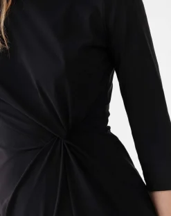 Robe Courte Gisele noire-Indies Hot