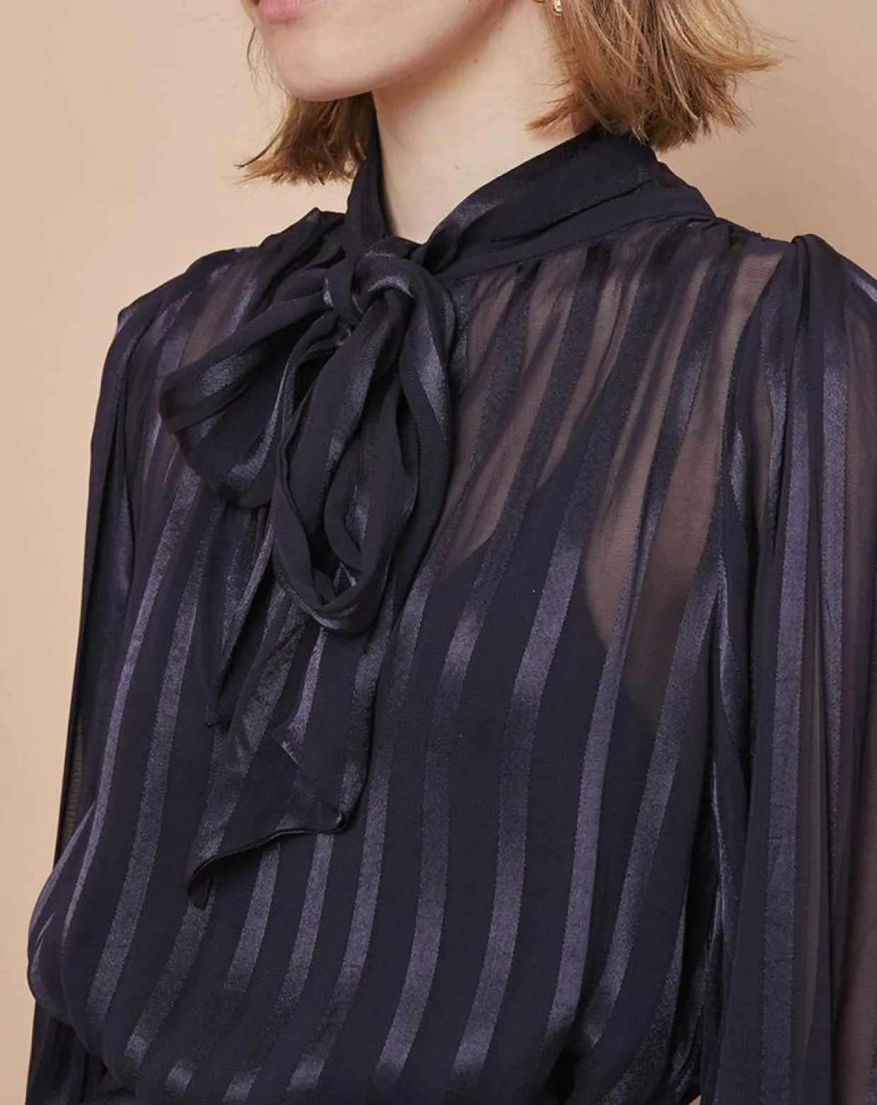 Femme Mare di Latte Robes^Robe courte Olie zébre encre