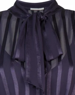 Femme Mare di Latte Robes^Robe courte Olie zébre encre