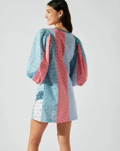 Robe courte patchwork-Manoush